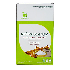 Muối Chườm Lưng Thảo Dược Thư Giãn Giảm Đau Xương Khớp Bảo Nhiên Hộp 850gr