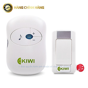Mua Chuông cửa không dây Kiwi KW D12E nút bấm chống nước  thu phát sóng 30 mét
