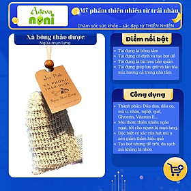 Xà phòng thảo dược Adeva Noni - Kèm túi đựng làm bông tắm