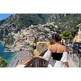 Kẹp tóc sau kim loại đơn giản trang trí tóc phong cách Vintage