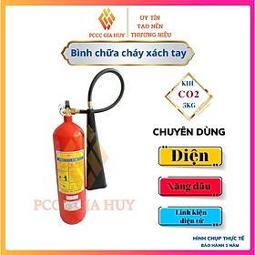 BÌNH CHỮA CHÁY KHÍ CO2 MT5, 5KG