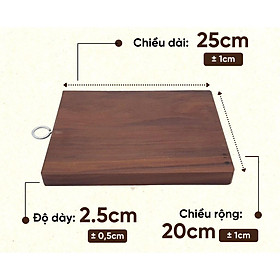 Mua Thớt chữ nhật  gỗ nghiến tây bắc  thớt gỗ không tâm nguyên khối hàng cao cấp