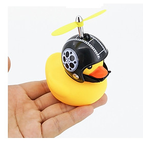 Vịt Đội Nón Chong Chóng Có Đèn Led và Nhạc Gắn Xe Máy, Xe Đạp