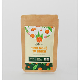 Tinh Nghệ Tự Nhiên Botanie - Túi 50 gram - 100% Tinh bột nghệ tự nhiên, nguyên chất - Đã được điểm định chất lượng VSATTP - Hỗ trợ các vấn đề về tiêu hóa