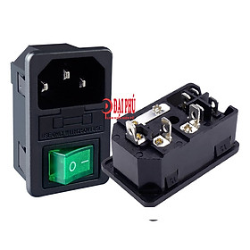 Mua Jack nguồn AC0005 có kèm công tắc và cầu chì