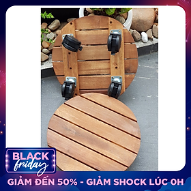 Đế để chậu cây có bánh xe
