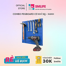 Bảng treo dụng cụ SMLIFE Pegboard cơ khí SQ