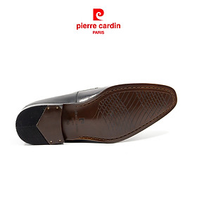 Giày tây da nam không dây Pierre Cardin PCMFWL 347, thiết kế tua rua ấn tượng, cổ điển sang trọng