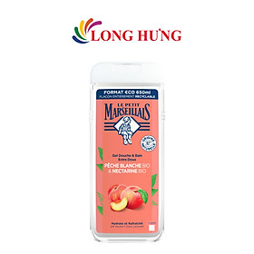 Gel tắm 92% hữu cơ Le Petit Marseillais (650ml) - Hàng chính hãng
