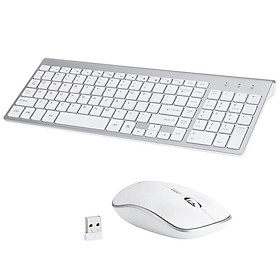 Bộ Bàn Phím Siêu Mỏng Và Chuột Không Dây (2.4GHz)