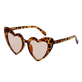 Women Heart Shaped Sunglasses Trendy Sun Glasses UV400 Rave Eyewear Pink