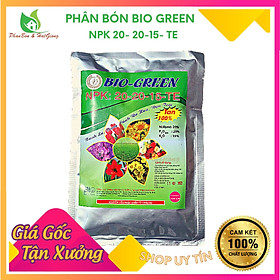 Mua Phân Bón NPK 20 20 15 + TE BIO GREEN 500Gr Tan Trong Nước100% Chuyên Cho Hoa  Cây Cảnh Giúp Cây Ra Hoa  Hoa Đẹp  Lâu Tàn