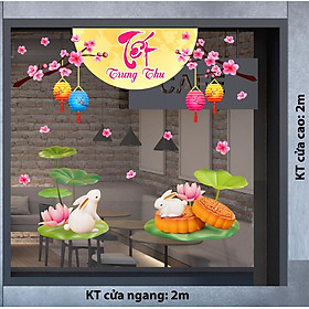 Mua DECAL TRANG TRÍ TRUNG THU 2023  COMBO SỐ 55