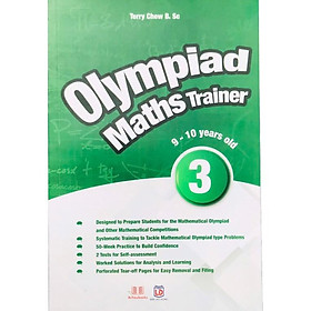 Hình ảnh Sách Olympiad Maths Trainer 3, Luyện Thi Toán Lớp 3 (8 - 9 tuổi)