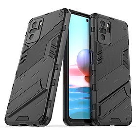 Ốp lưng Xiaomi Redmi Note 7 9s 10 11 11T 11S 11E 11SE Pro Max 4G 5G chống sốc có giá đỡ Iron Man PUNK cao cấp siêu đẹp - RM Note 11SE