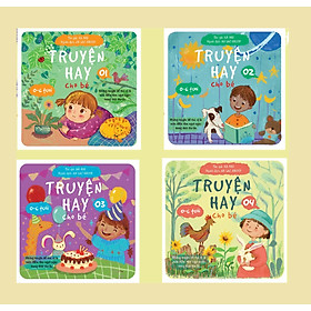 Combo Truyện Hay Cho Bé 0-6 Tuổi (4 Tập)