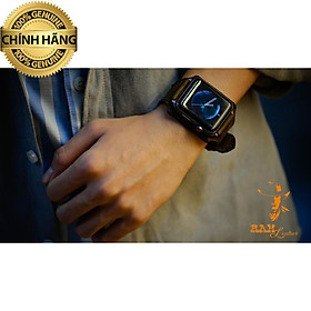 DÂY APPLE WATCH BUNDSTRAP BX1 DA BÒ NÂU ĐẤT (DA BÒ THẬT)-ĐỦ SIZE CHO APPLE WATCH 38/40 , 42/44