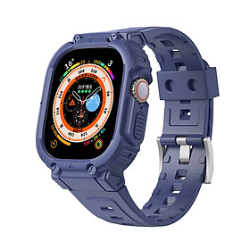 Ốp Case Kèm Dây Đeo Venture Kai.N dành cho Đồng Hồ Apple Watch- Hàng Chính Hãng - blue - 40/41mm