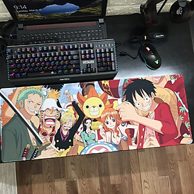 Mua Miếng Lót Chuột  Bàn Di Chuột  mouse pad anime One Piece cỡ lớn (80x30x0.3) - Hàng chính hãng / Hàng nhập khẩu