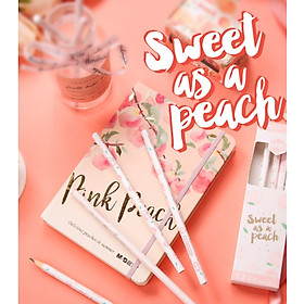 Combo 2 cục gôm AWP30707 M&G gôm dạng xéo có hình trái Đào