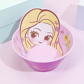 Mua Chén ăn nhựa Melamine hình công chúa Rapunzel Princess nổi 3D màu tím cho bé gái - 78VNDP2483