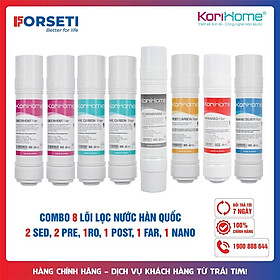 Mua Combo 8 lõi lọc nước Korihome Hàng chính hãng dùng cho máy lọc nước Korihome WPK-888