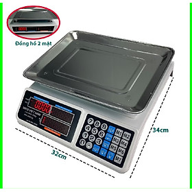CÂN THỰC PHẨM TÍNH TIỀN 2 MẶT 