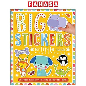 Hình ảnh sách Big Stickers For Little Hands Animals