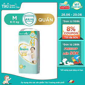 Tã Quần Pampers Nội Địa Nhật Bản M48/L38/XL36