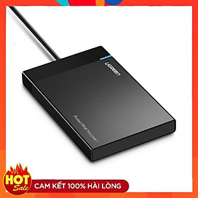 Hình ảnh Vỏ Hộp đựng ổ cứng 2,5 inch USB 3.0 vỏ nhựa ABS cao cấp (dây liền) UGREEN US221 30847- Chính hãng