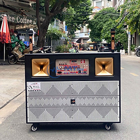 Mua Loa Kéo AT T6800 - 2 Bass 40 Công Suất Lớn kèm 2 Micro  Trang Bị Đầy Đủ Chức Năng  Hỗ Trợ Giọng Hát Và Các Bản Nhạc Đa Dạng Với Nhiều Loại Âm Thanh Khác Nhau