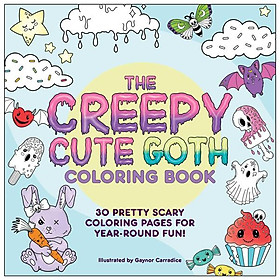 Sách ngoại văn: The Creepy Cute Goth Coloring Book - Simon and Schuster