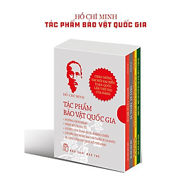 Hình ảnh Hộp 5 cuốn sách Tác Phẩm Bảo Vật Quốc Gia - NXB Trẻ