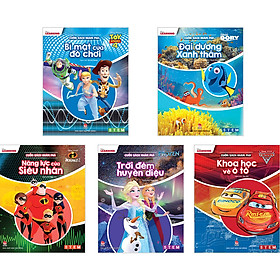 Combo 5 Cuốn Sách Khám Phá : Trời Đêm Huyền Diệu + Khoa Học Về Ô Tô + Năng Lực Của Siêu Nhân + Bí Mật Của Đồ Chơi + Đại Dương Xanh Thẳm