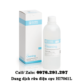 Dung dịch rửa điện cực HI7061L 500ml Hanna - Romania
