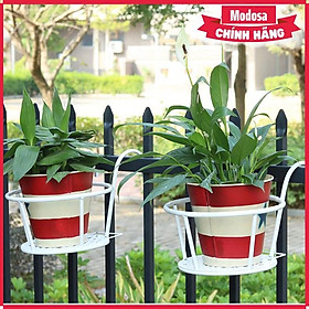Mua Combo 2 Giỏ Treo Chậu Hoa Modosa Tiện Dụng (Giao Ngẫu Nhiên Mẫu) - Hàng Chính Hãng