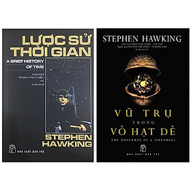 [ Thăng Long Books ] Stephen Hawking - Lược Sử Thời Gian + Vũ Trụ Trong Vỏ Hạt Dẻ