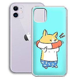 Ốp lưng điện thoại Iphone 11 - 01240 7902 FOX07 - Silicon dẻo - Hàng Chính Hãng