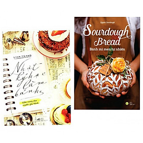 [Download Sách] Combo 2 cuốn sách về nấu ăn: Nhật Ký Học Làm Bánh - Tập 1 + Sourdough Bread - Bánh Mì Men Tự Nhiên ( Tặng kèm bookmark Phương đông)