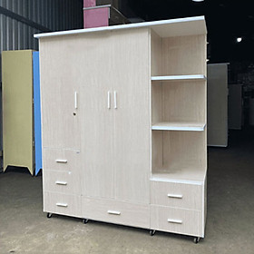Mua Tủ Nhựa Đài Loan 3 Cánh Kèm 1 Kệ Trang trí  tủ áo cho phòng ngủ   tủ áo giá rẻ