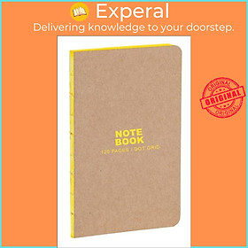 Sách - Kraft and Yellow Small Bullet Journal - Dot Grid Paper by  (UK edition, paperback)