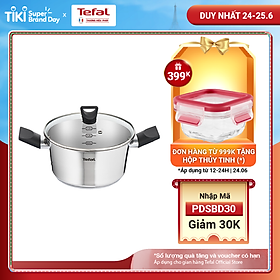 Nồi inox đáy từ Tefal Simpleo B9054695 24cm - Hàng chính hãng