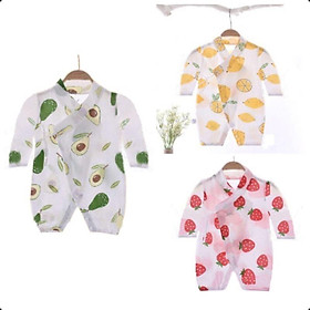 BODY PIZAMA DÀI TAY CHO BÉ - BODY YUKATA DÂY CỘT