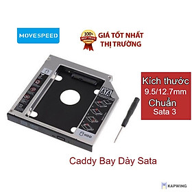 Mua Caddy Bay Dày SATA 9.5mm/12.7mm SATA 3.0 MOVE SPEED - hàng chính hãng