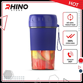 Mua Máy xay sinh tố hoa quả cầm tay Rhino HB101 300ml - Hàng chính hãng