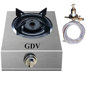 Mua Bếp Gas Khè Công Nghiệp Gia Đình Inox GDV 1 Lò Đốt - Hàng Chính Hãng