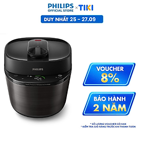 Nồi áp suất đa năng điện tử Philips HD2151 /66 nấu ngon ngon trong 30 phút, công nghệ cao- Hàng Chính Hãng