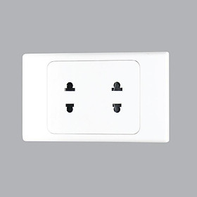 *HÀNG CHÍNH HÃNG* COMBO 10 Ổ Cắm Đôi 2 Chấu Âm Tường MPE