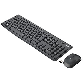 Bộ Bàn Phím Và Chuột Không Dây Logitech Silent MK295 - Hàng Chính Hãng