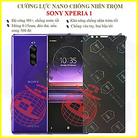 Mua Dán chống nhìn trộm  dành cho Sony Xperia 1 - Dán cường lực dẻo nano 9H+